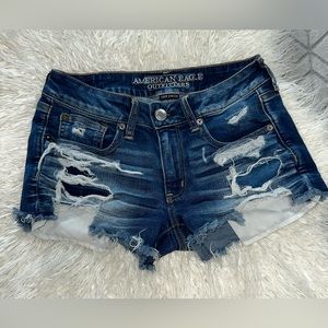 Jean short shorts
